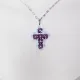Small Cross - Trina-Silver Chain - 1
